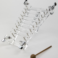 mini harpa de cristal de quartzo
